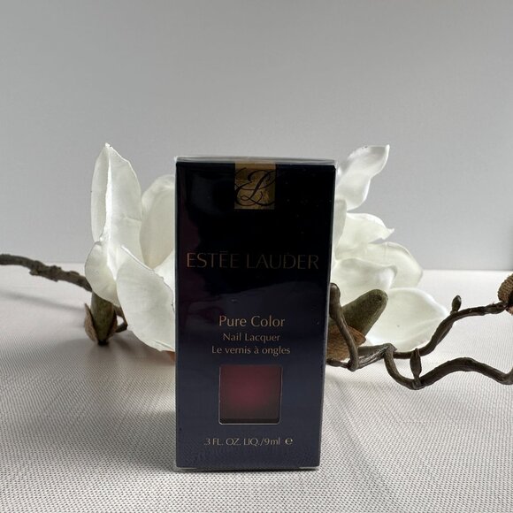 Estee Lauder Pure Color Nail Lacquer Dominant New In Box - Picture 3 of 8